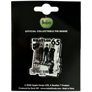 The Beatles - 1965 Pin Badge in the group MERCHANDISE / Pin-Button Badge / Pop-Rock at Bengans Skivbutik AB (5663205)
