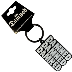 Damned - Stacked Logo Keychain in the group MERCHANDISE / Keyring / Punk at Bengans Skivbutik AB (5663208)