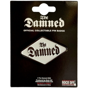 Damned - Gothic Logo Pin Badge in the group MERCHANDISE / Pin-Button Badge / Punk at Bengans Skivbutik AB (5663213)