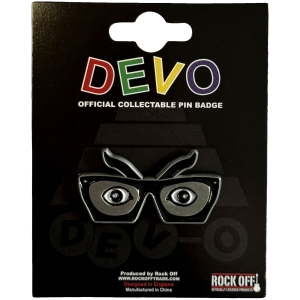 Devo - Oh, No! Glasses Pin Badge in the group MERCH at Bengans Skivbutik AB (5663215)
