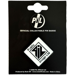 Pil - New Logo B&W Pin Badge in the group MERCHANDISE / Pin-Button Badge / Pop-Rock at Bengans Skivbutik AB (5663228)