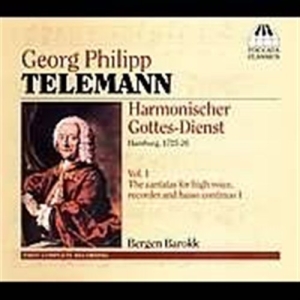 Telemann - Harmonischer Gottes-Dienst in the group Externt_Lager /  at Bengans Skivbutik AB (566324)