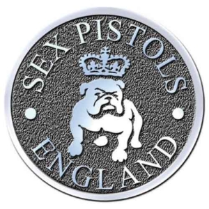 Sex Pistols - Pretty Vacant Coaches Pin Badge in the group MERCHANDISE / Merch / Nyheter / Punk at Bengans Skivbutik AB (5663240)