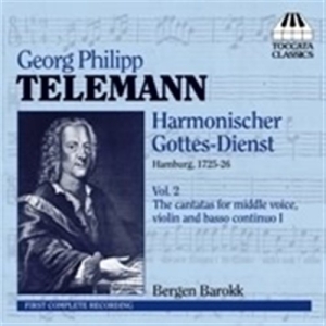 Telemann - Harmon. Gottes-Dienst 2 in the group Externt_Lager /  at Bengans Skivbutik AB (566325)