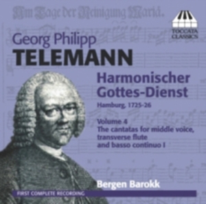 Telemann - Harm.Gottesdienst 4 in the group CD / Klassiskt at Bengans Skivbutik AB (566328)