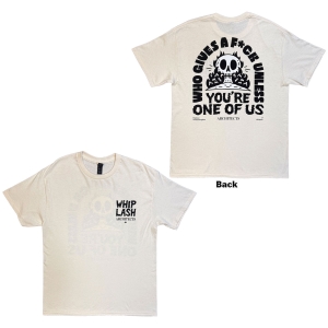 Architects - Whiplash Who Gives A Fuck Uni Natrl T-Shirt in the group MERCHANDISE / T-shirt / Nyheter / Hårdrock at Bengans Skivbutik AB (5663325r)