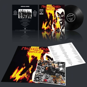 Mindless Sinner - Master Of Evil (Black Vinyl Lp) in the group VINYL / Upcoming releases / Hårdrock at Bengans Skivbutik AB (5663761)