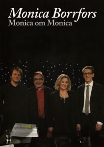 Monica Borrfors - Monica om Monica (DVD) in the group Labels / Gazell at Bengans Skivbutik AB (5664275)