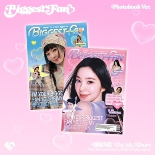 Irene - Biggest Fan (Photobook Ver.) in the group Minishops / K-Pop Minishops / Red velvet at Bengans Skivbutik AB (5664377)