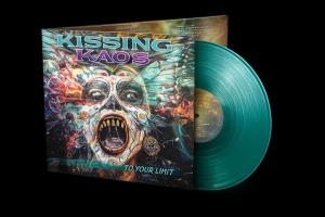 Kissing Kaos - To Your Limit (Green Vinyl Lp) in the group VINYL / Upcoming releases / Hårdrock at Bengans Skivbutik AB (5664528)