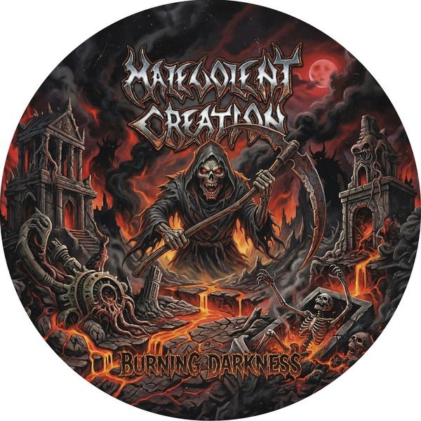 Malevolent Creation - Burning Darkness in the group VINYL / Hårdrock at Bengans Skivbutik AB (5664831)