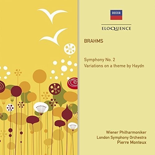 Johannes Brahms - Symphony No. 2 in the group CD / Klassiskt at Bengans Skivbutik AB (5664874)