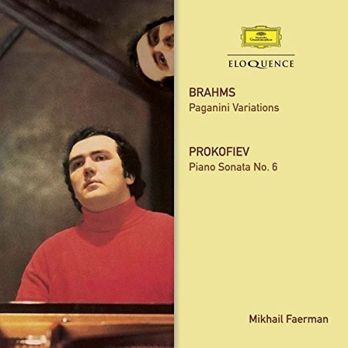 Johannes Brahms - Paganini Variations in the group CD / Klassiskt at Bengans Skivbutik AB (5664881)