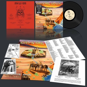 Manilla Road - Crystal Logic (Black Vinyl Lp) in the group VINYL / Upcoming releases / Hårdrock at Bengans Skivbutik AB (5665007)