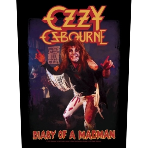 Ozzy Osbourne - Diary Of A Madman Back Patch in the group MERCHANDISE / Patch / / at Bengans Skivbutik AB (5665337)