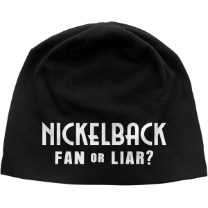 Nickelback - Fan Or Liar Jd Print Beanie Hat in the group MERCHANDISE / Merch / Pop-Rock at Bengans Skivbutik AB (5665359)