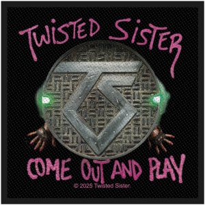 Twisted Sister - Come Out And Play Standard Patch in the group MERCHANDISE / Patch /  /  at Bengans Skivbutik AB (5665471)