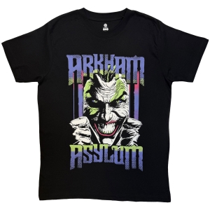 Joker - Arkham Asylum Uni Bl T-Shirt in the group MERCHANDISE / T-shirt / Soundtrack at Bengans Skivbutik AB (5665544r)