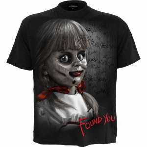 Annabelle Creation - Found You - Black T-Shirt in the group MERCHANDISE / T-shirt / Nyheter / Film-Musikal at Bengans Skivbutik AB (5665993r)