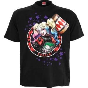 Dc Comics - Harley Quinn - Puddin - T-Shirt in the group MERCHANDISE / T-shirt / Nyheter / Film-Musikal at Bengans Skivbutik AB (5666012r)