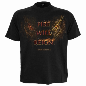 House Of The Dragon - Fire Will Reign - T-Shirt in the group MERCHANDISE / T-shirt / TV series at Bengans Skivbutik AB (5666021r)