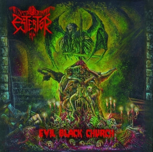 Estertor - Evil Black Church in the group CD / Upcoming releases / Hårdrock at Bengans Skivbutik AB (5666075)