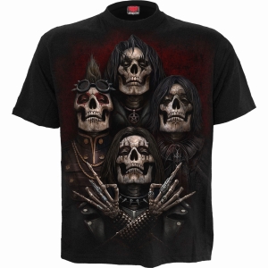 Spiral - Faces Of Goth - T-Shirt in the group MERCHANDISE / T-shirt / Nyheter / Övrigt at Bengans Skivbutik AB (5666363r)