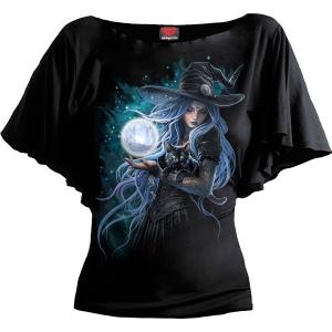 Spiral - Mystic Moon - Ladies Latin Boatneck Top in the group MERCHANDISE / T-shirt / Nyheter / Övrigt at Bengans Skivbutik AB (5666653r)