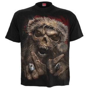 Spiral - Rock Santa - Black T-Shirt in the group MERCHANDISE / T-shirt / Nyheter / Övrigt at Bengans Skivbutik AB (5666656r)