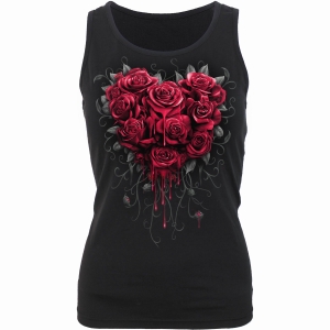 Spiral - Bleeding Heart - Ladies Razor Back Vest in the group MERCHANDISE / T-shirt / Nyheter / Övrigt at Bengans Skivbutik AB (5666660r)