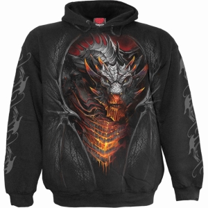 Spiral - Draconis - Pullover Hoodie in the group MERCHANDISE / Hoodies / Nyheter /  at Bengans Skivbutik AB (5666939)