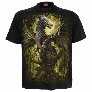 Spiral - Oak Dragon - T-Shirt in the group MERCHANDISE / T-shirt / Nyheter / Övrigt at Bengans Skivbutik AB (5667038r)