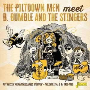 Piltdown Men Meet B. Bumble And The Stingers - Nut Rockin' And Brontosaurus Stompin' in the group CD / Pop-Rock at Bengans Skivbutik AB (5667237)