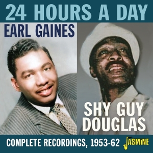 Earl Gaines & Shy Guy Douglas - 24 Hours A Day in the group CD / Blues at Bengans Skivbutik AB (5667372)