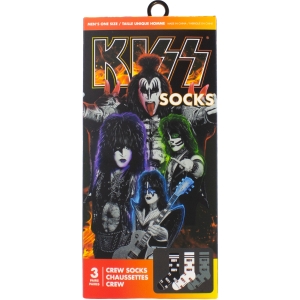 Kiss - Logos Gift Box Uni 3-Pack Socks in the group MERCHANDISE / Strumpor / / at Bengans Skivbutik AB (5667752)