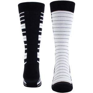 Perri's - Piano Uni Bl Socks in the group MERCHANDISE / Strumpor / / at Bengans Skivbutik AB (5667765)