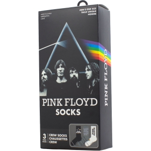 Pink Floyd - Logos Gift Box Uni 3-Pack Socks in the group MERCHANDISE / Strumpor /  /  at Bengans Skivbutik AB (5667768)