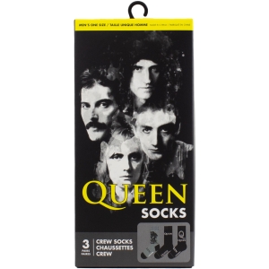 Queen - Logos Gift Box Uni 3-Pack Socks in the group MERCHANDISE / Strumpor /  /  at Bengans Skivbutik AB (5667771)