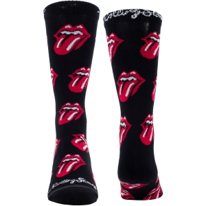 Rolling Stones - Allover Tongues Uni Bl Socks in the group MERCHANDISE / Strumpor /  /  at Bengans Skivbutik AB (5667775)