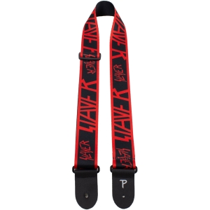Slayer - Logo Guitar Strap in the group MERCHANDISE / Merch / Kommande / Hårdrock at Bengans Skivbutik AB (5667780)