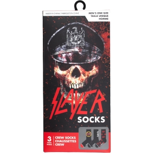 Slayer - Logos Gift Box Uni 3-Pack Socks in the group MERCHANDISE / Strumpor /  /  at Bengans Skivbutik AB (5667781)