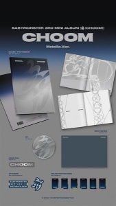 Babymonster - Choom (Photobook - Metallic Version) in the group CD / Upcoming releases / K-Pop at Bengans Skivbutik AB (5668257)