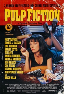 Movie Poster - Pulp Fiction 91,5 x 61 cm in the group MERCHANDISE / Poster / Soundtrack at Bengans Skivbutik AB (5668410)
