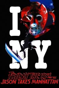 Movie Poster - Friday the 13th - I Love NY 91,5 x 61 cm in the group MERCHANDISE / Poster / Soundtrack at Bengans Skivbutik AB (5668420)