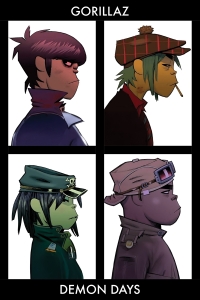 Gorillaz - Demon Days (91,5 X 61 Cm) in the group MERCHANDISE / Poster / / at Bengans Skivbutik AB (5668445)