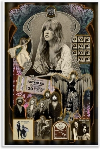 Fleetwood Mac - Stevie Nicks Montage (91,5 X 61 Cm) in the group MERCHANDISE / Poster /  /  at Bengans Skivbutik AB (5668449)