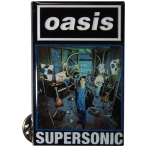 Oasis - Supersonic Single Pin Badge in the group MERCHANDISE / Pin-Button Badge /  /  at Bengans Skivbutik AB (5668614)