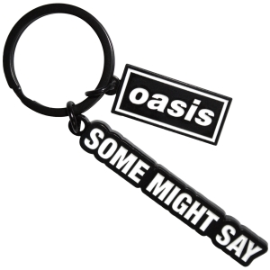 Oasis - Some Might Say Decca Logo Charm Keychain in the group MERCHANDISE / Keyring /  /  at Bengans Skivbutik AB (5668627)