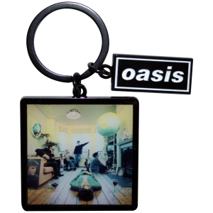 Oasis - Definitely Maybe Album Decca Logo Charm Keychain in the group MERCHANDISE / Keyring /  /  at Bengans Skivbutik AB (5668630)