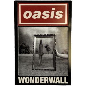 Oasis - Wonderwall Single Magnet in the group MERCHANDISE / Magnet /  /  at Bengans Skivbutik AB (5668639)